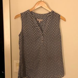 Banana republic sleeveless blouse